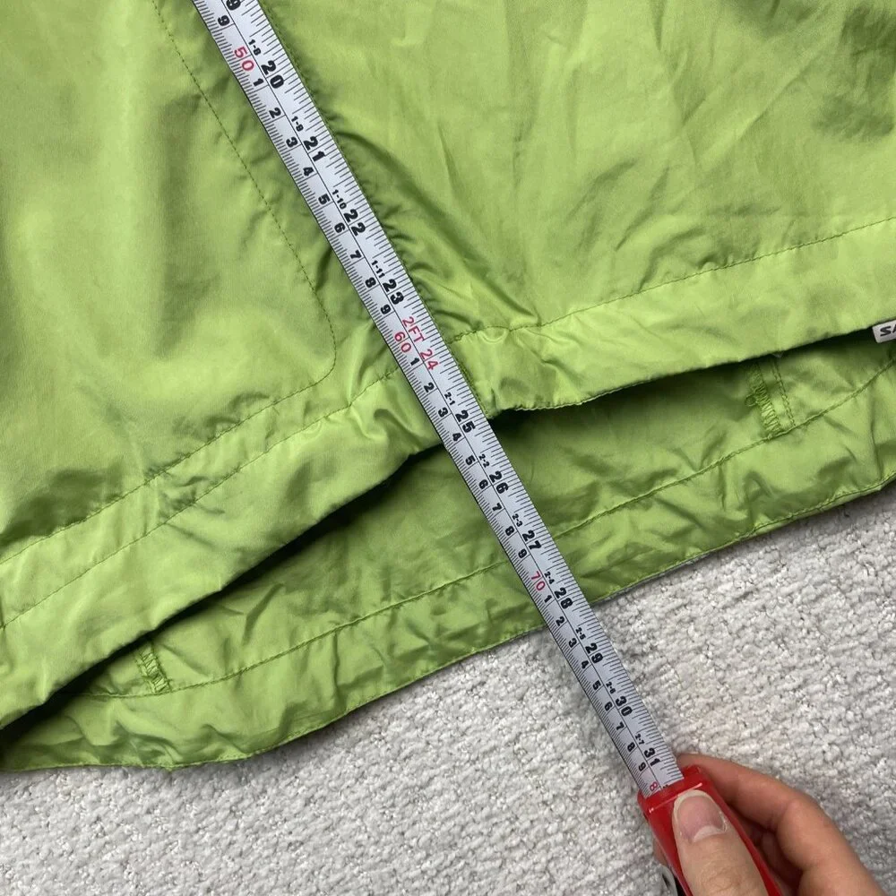 Y2K Salomon Ultralight Running Jacket Lime Green Women Sz M Hiking / Outdoor - Picture 7 of 13